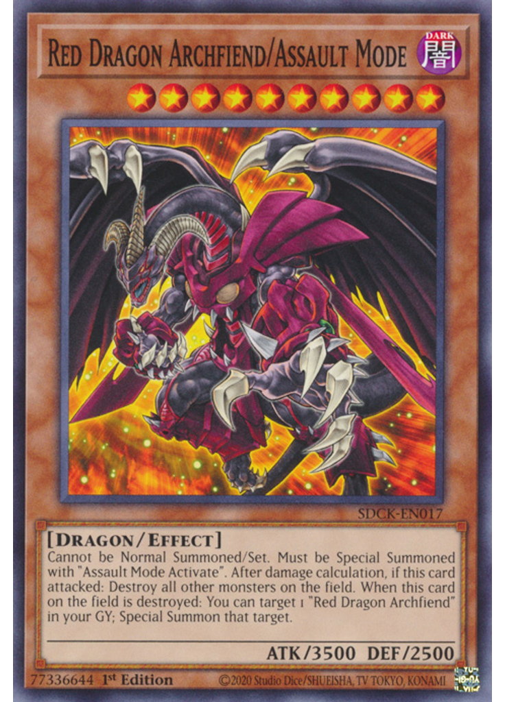 Red Dragon Archfiend/Assault Mode