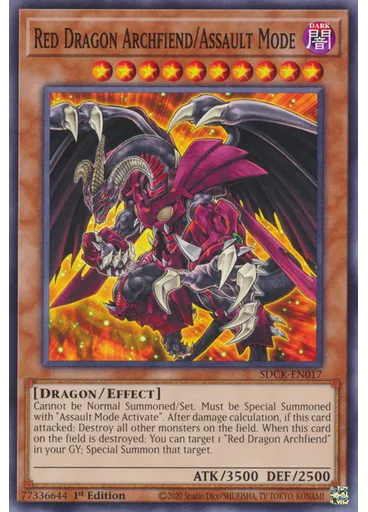 Red Dragon Archfiend/Assault Mode