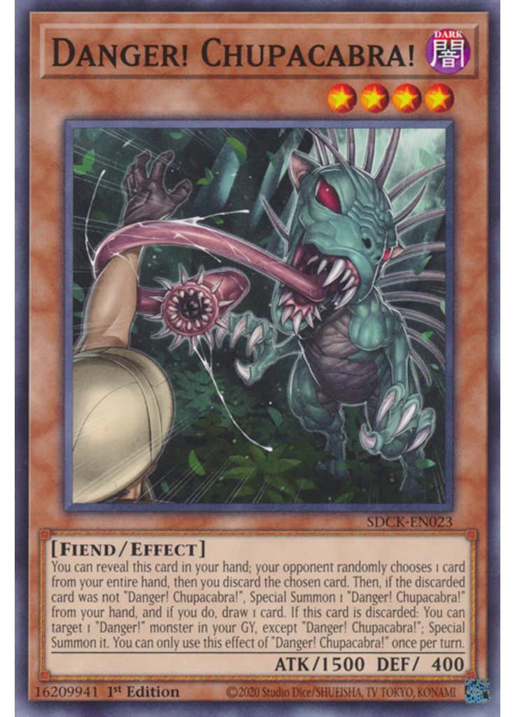 Danger! Chupacabra!