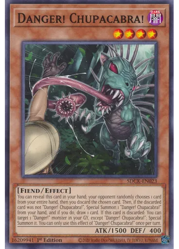Danger! Chupacabra!