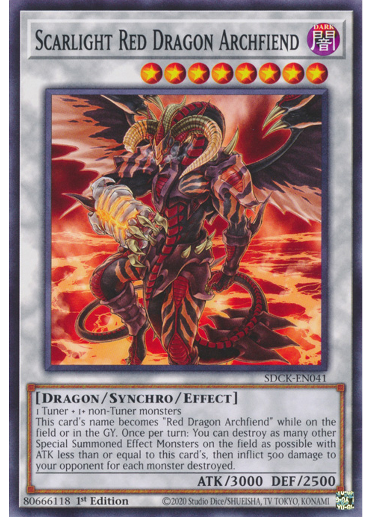 Scarlight Red Dragon Archfiend