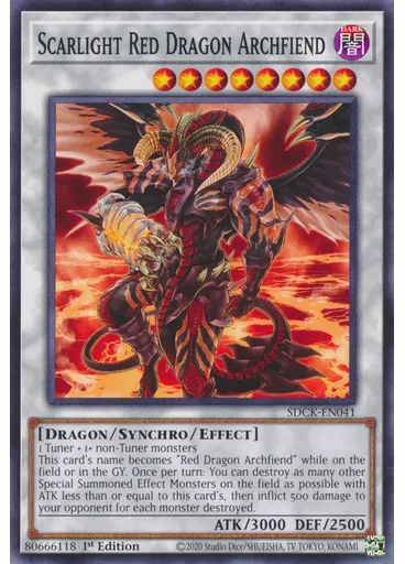 Scarlight Red Dragon Archfiend