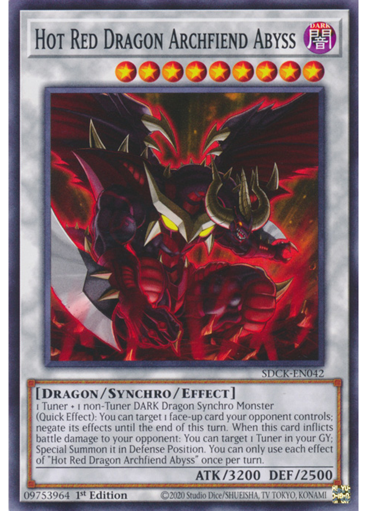Hot Red Dragon Archfiend Abyss