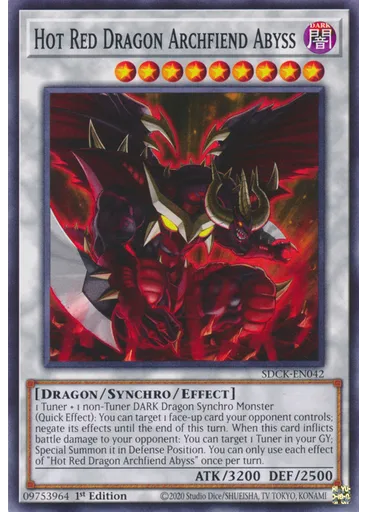 Hot Red Dragon Archfiend Abyss