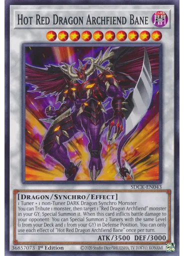 Hot Red Dragon Archfiend Bane