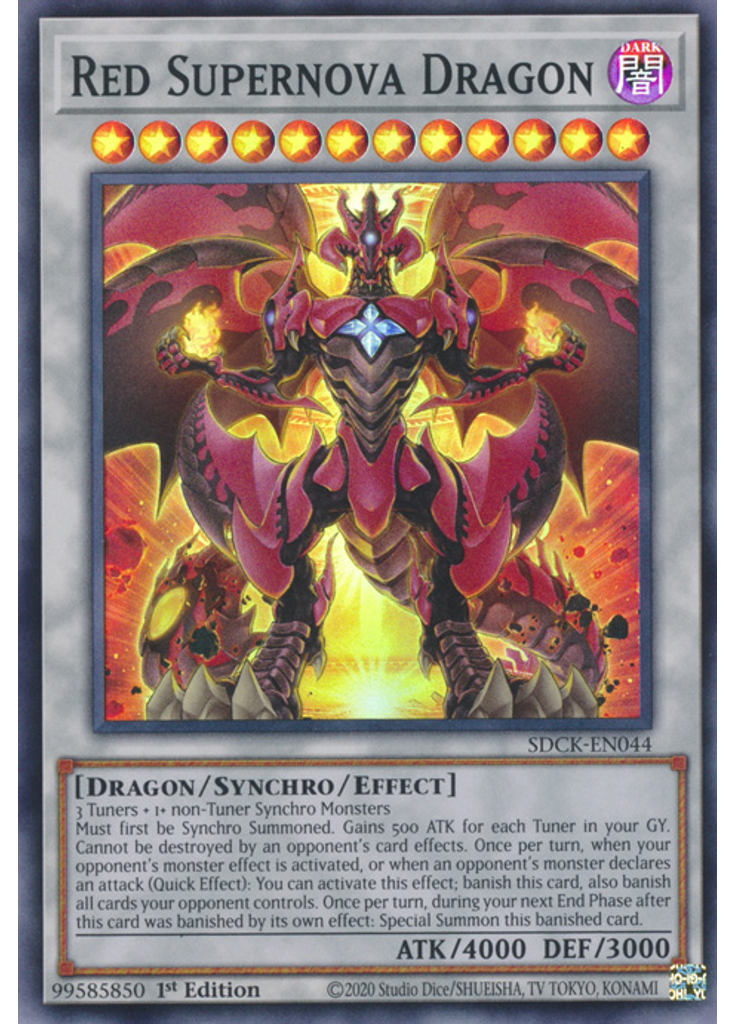 Red Supernova Dragon