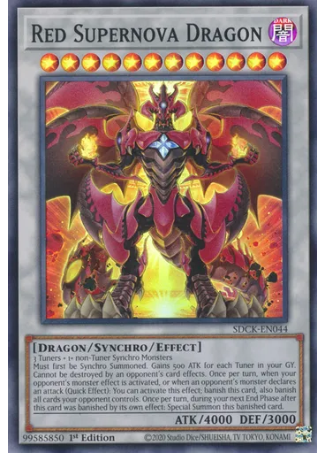 Red Supernova Dragon