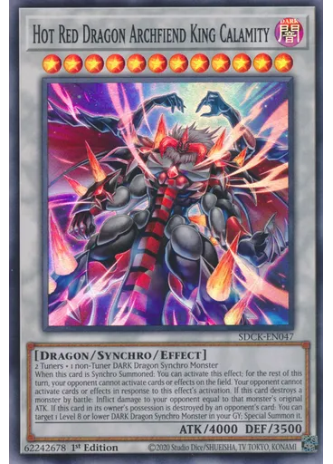 Hot Red Dragon Archfiend King Calamity
