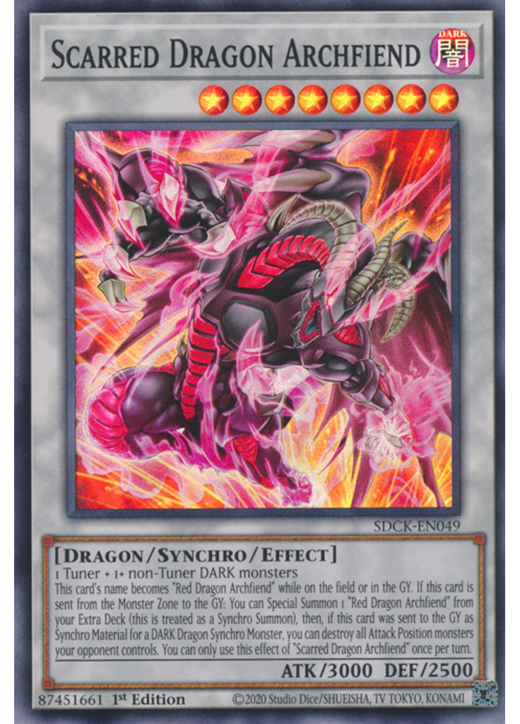 Scarred Dragon Archfiend