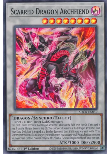 Scarred Dragon Archfiend