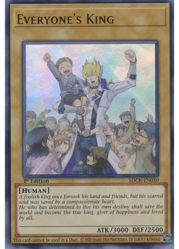 Everyone's King — Structure Deck: The Crimson King