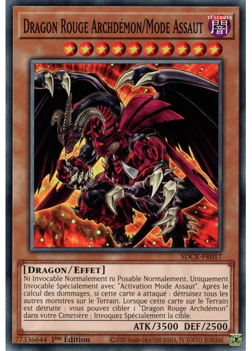 Dragon Rouge Archdémon/Mode Assaut