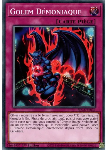 Golem Démoniaque