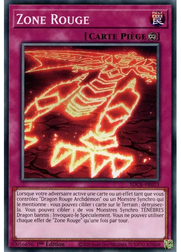 Zone Rouge — Deck de Structure : Le Roi Cramoisi