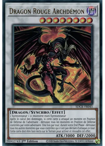 Dragon Rouge Archdémon