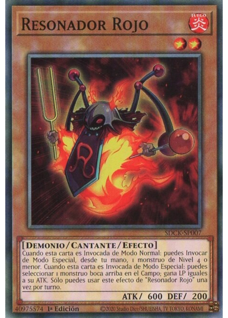Resonador Rojo