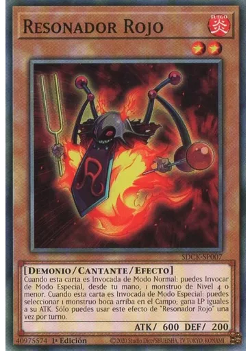 Resonador Rojo