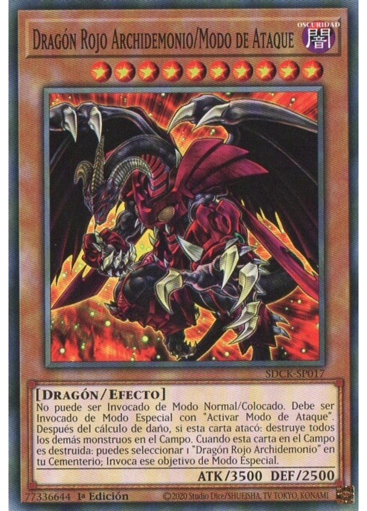 Dragón Rojo Archidemonio/Modo de Ataque