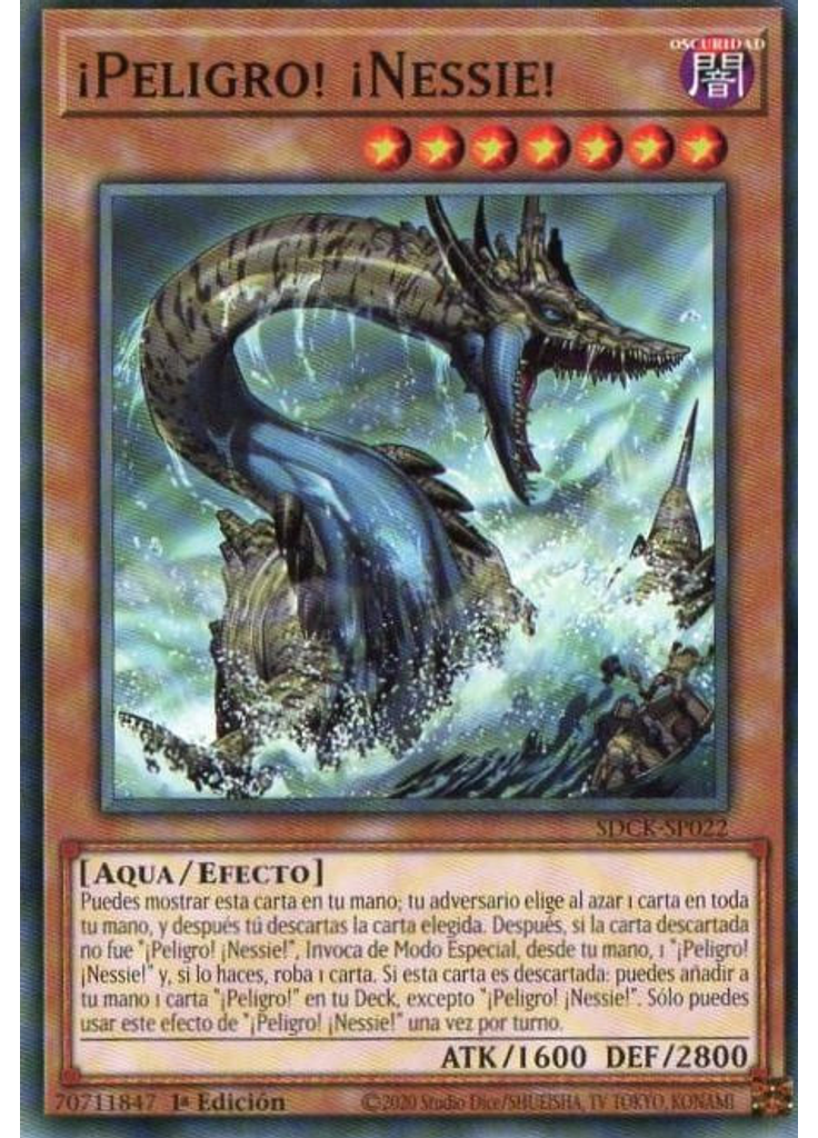 ¡Peligro! ¡Nessie!