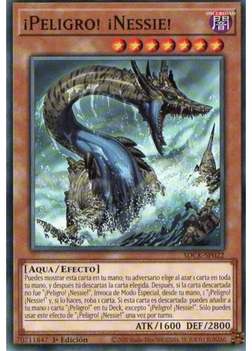 ¡Peligro! ¡Nessie!