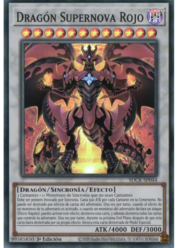 Dragón Supernova Rojo