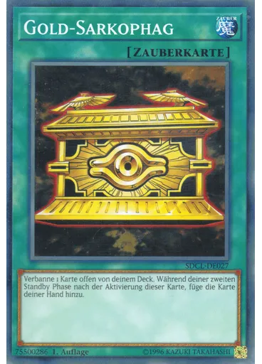 Gold-Sarkophag
