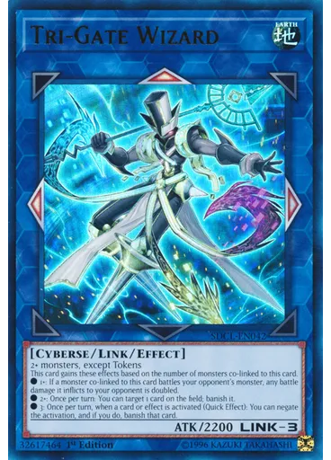 Tri-Gate Wizard — Structure Deck: Cyberse Link
