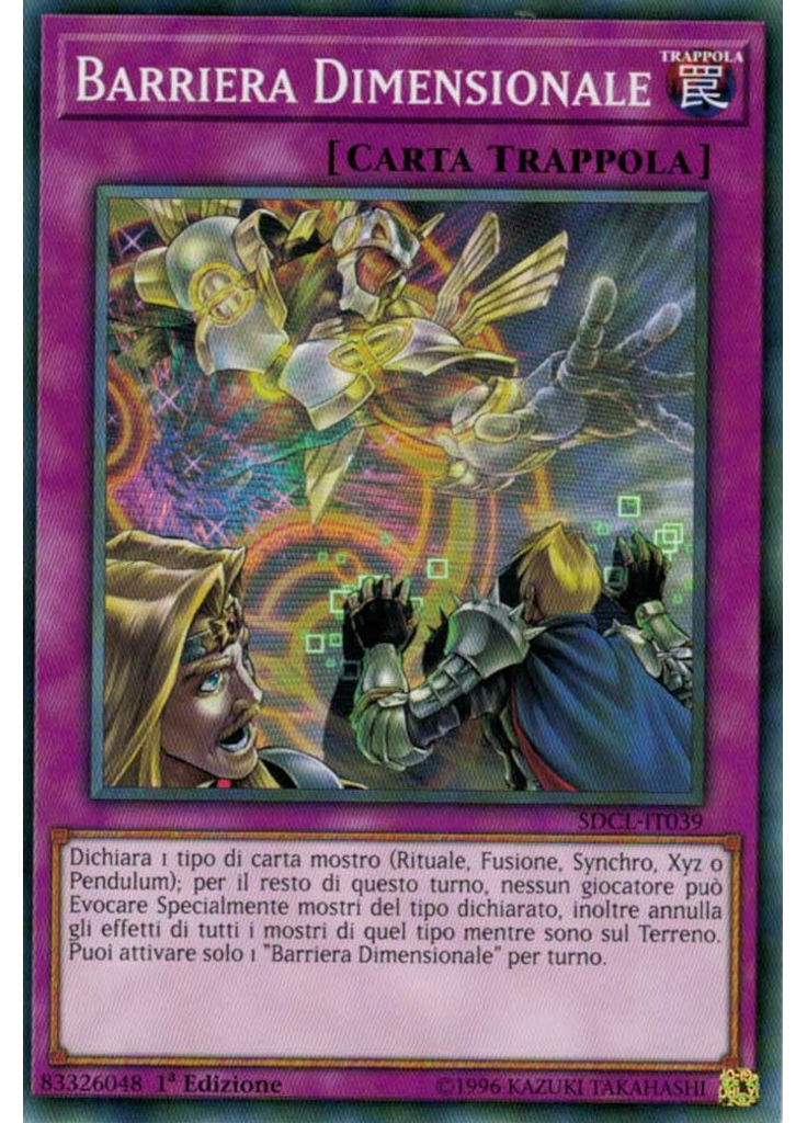 Barriera Dimensionale