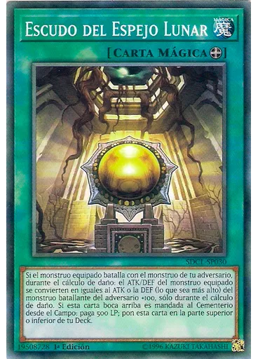 Escudo del Espejo Lunar — Baraja de Estructura: Enlace Ciberso
