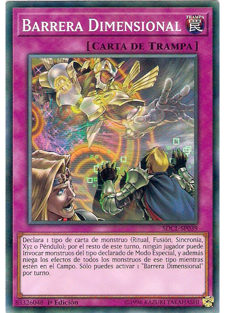 Barrera Dimensional