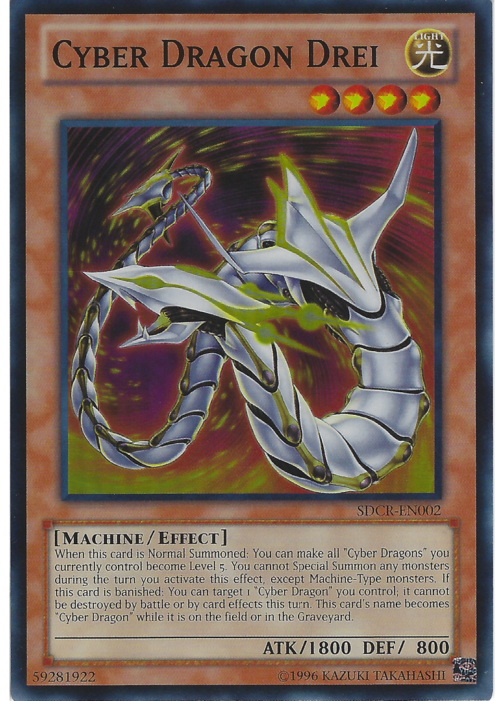 Cyber Dragon Drei (Super Rare Unlimited)