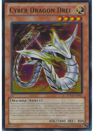 Cyber Dragon Drei (Super Rare Unlimited)