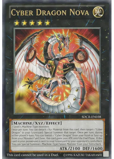 Cyber Dragon Nova (Ultra Rare Unlimited Ct) — Machine Madness Value Box