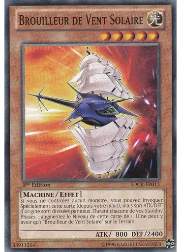Brouilleur de Vent Solaire — Revolution Cyber Dragon Deck de Structure