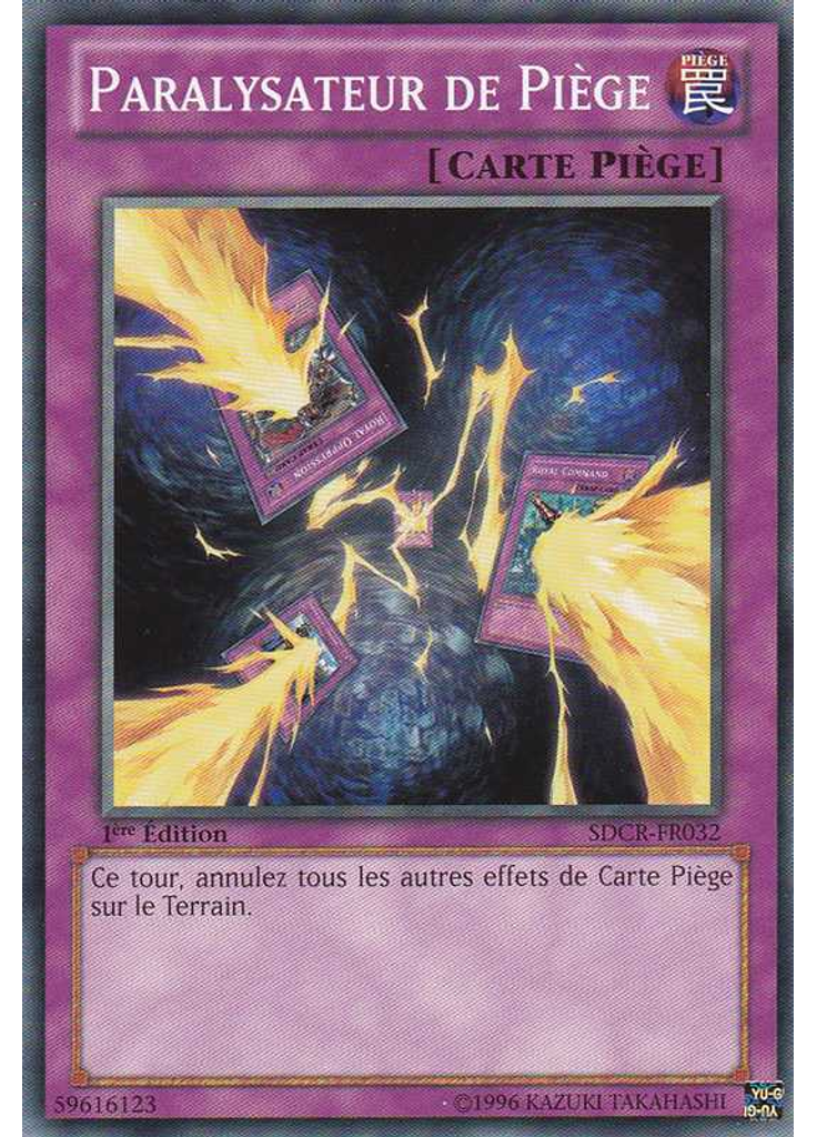 Paralysateur de Piège