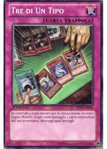 Tre di Un Tipo