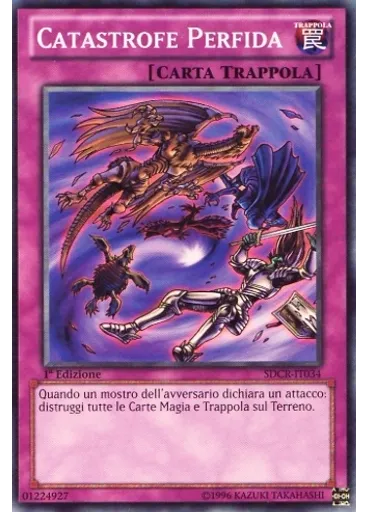 Catastrofe Perfida — Rivoluzione Cyber Drago Structure Deck