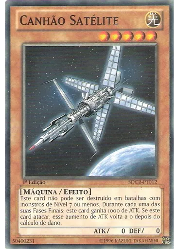 Canhão Satélite — Revolução do Dragão Cibernético Deck Estrutural