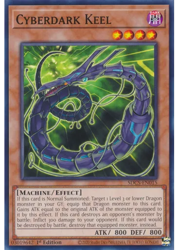 Cyberdark Keel — Structure Deck: Cyber Strike