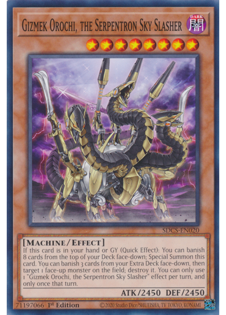Gizmek Orochi, the Serpentron Sky Slasher