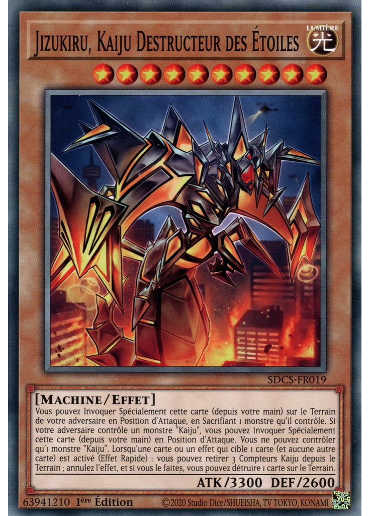 Jizukiru, Kaiju Destructeur des Étoiles