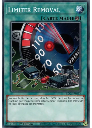 Limiter Removal — Deck de Structure : Assaut Cyber