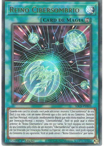 Reino Cibersombrio — Deck Estrutural: Golpe Cibernético