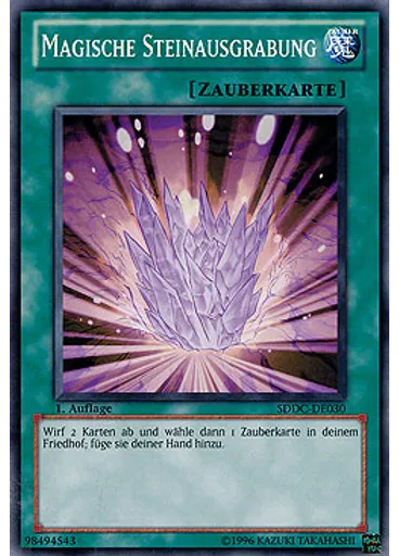 Magische Steinausgrabung