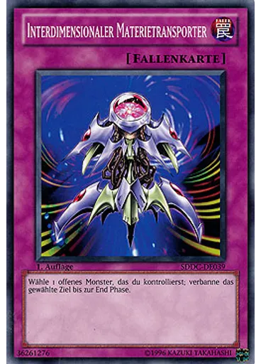 Interdimensionaler Materietransporter