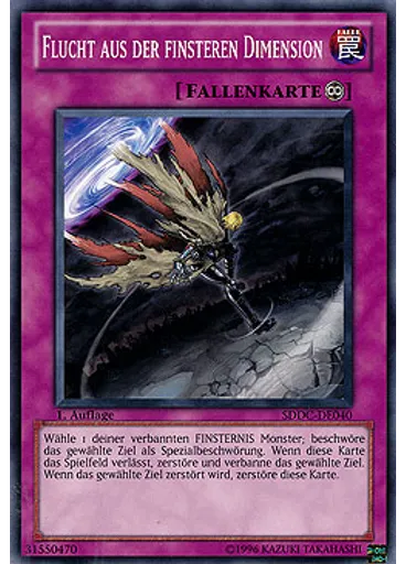 Flucht aus der finsteren Dimension
