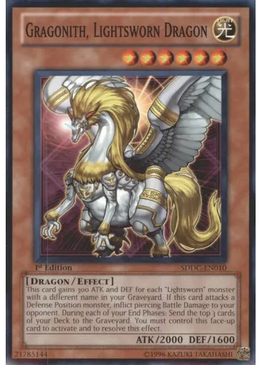 Gragonith, Lightsworn Dragon — Dragons Collide Structure Deck