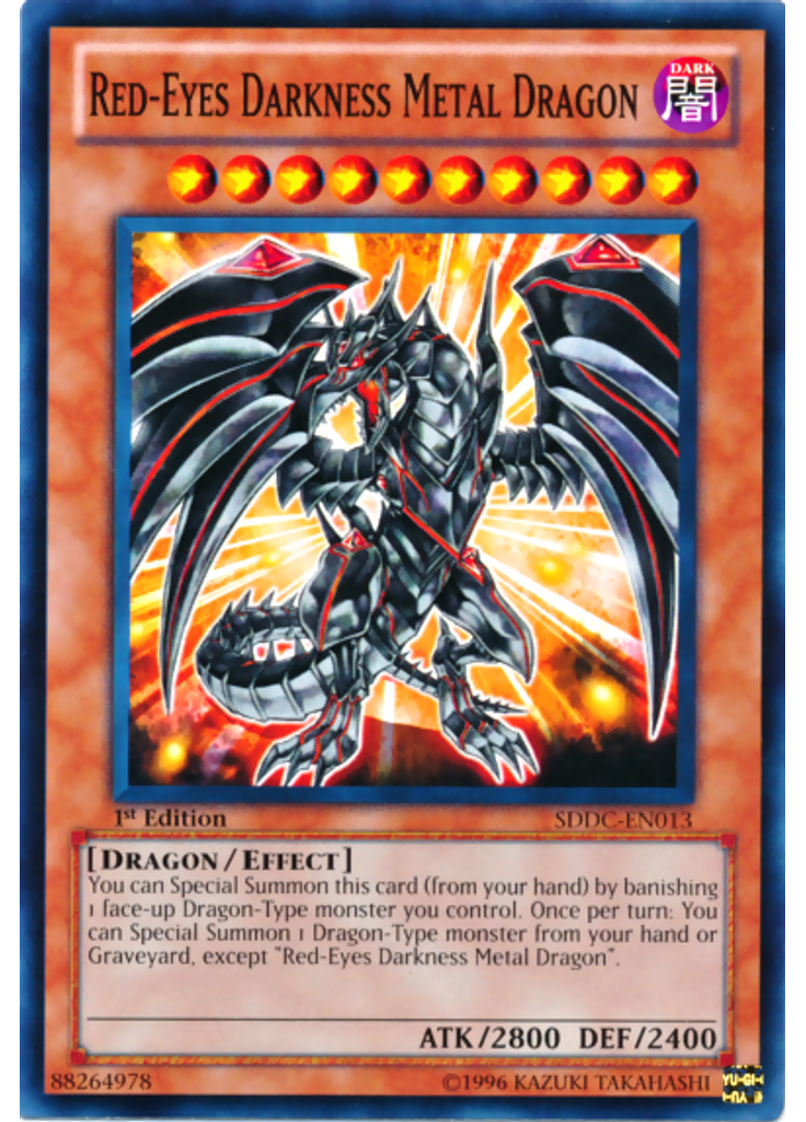 Red-Eyes Darkness Metal Dragon