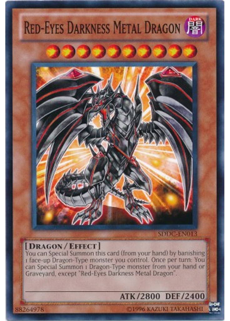 Red-Eyes Darkness Metal Dragon (Common Unlimited)