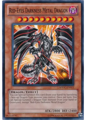 Red-Eyes Darkness Metal Dragon (Common Unlimited)